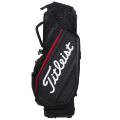 Titleist Jet Black Premium Golf Stand Bag -Golf Sporting Goods Store 2020jetblackpremiumstandbagblackred3