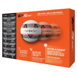 TaylorMade TP5 Pix 2.0 Golf Balls -Golf Sporting Goods Store 2021tp5pix20golfballswhite3