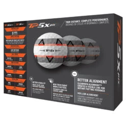TaylorMade TP5x Pix 2.0 Golf Balls 5 TaylorMade TP5x Pix 2.0 Golf Balls -Golf Sporting Goods Store 2021tp5xpix20golfballswhite3
