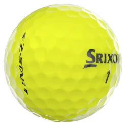 Srixon 2022 Z Star Golf Balls -Golf Sporting Goods Store 2021zstarballsyellow3