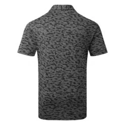Adidas Go-To Camo Print Golf Polo Shirt 5 Adidas Go-To Camo Print Golf Polo Shirt -Golf Sporting Goods Store Adidas AW22 Go To Camo Print Polo Shirt HF9039 SHADI675 Black Grey Six Back