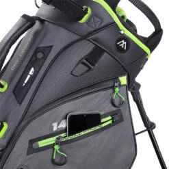 Big Max Dri-Lite Hybrid Summit Golf Stand Bag -Golf Sporting Goods Store Big Max Dri Lite Hybrid Summit Golf Stand Bag Charcoal Lime 3