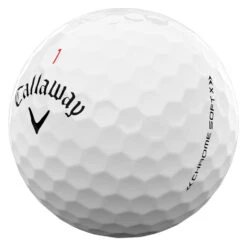 Callaway Chrome Soft X Golf Balls -Golf Sporting Goods Store Callaway 2022 Chrome Soft X Golf Balls White 3