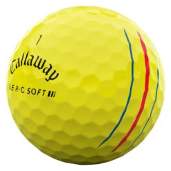 Callaway ERC Soft Triple Track Golf Balls -Golf Sporting Goods Store Callaway ERC Soft Triple Track Golf Balls Yellow 3