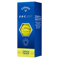 Callaway ERC Soft Triple Track Golf Balls -Golf Sporting Goods Store Callaway ERC Soft Triple Track Golf Balls Yellow 4
