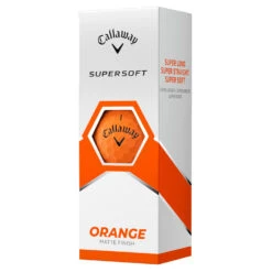 Callaway Supersoft Matte Golf Balls 7 Callaway Supersoft Matte Golf Balls -Golf Sporting Goods Store Callaway Supersoft Golf Balls Orange 4