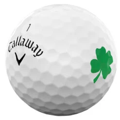 Callaway Supersoft Shamrock Golf Balls -Golf Sporting Goods Store Callaway Supersoft Golf Balls Shamrock White 3