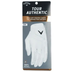 Callaway Tour Authentic Golf Glove -Golf Sporting Goods Store Callaway Tour Authentic Golf Gloves White 3