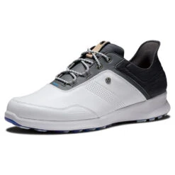 FootJoy FJ Stratos 50072 Golf Shoes 10 FootJoy FJ Stratos 50072 Golf Shoes -Golf Sporting Goods Store FootJoy FJ Stratos 50072 Golf Shoes White Black Forged Iron Blanc de Blanc 5