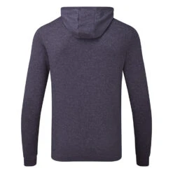 FootJoy Lightweight Golf Hoodie -Golf Sporting Goods Store FootJoy SS22 Lightweight Golf Hoodie Heather Navy 88448 Back