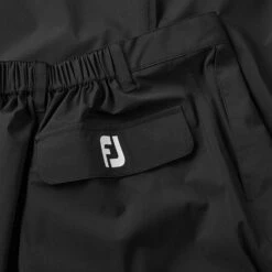 FootJoy HydroLite Waterproof Golf Pants 5 FootJoy HydroLite Waterproof Golf Pants -Golf Sporting Goods Store FootJoy AW19 HLV2 Rain Trousers 95057 WPFOO008 Black Detail