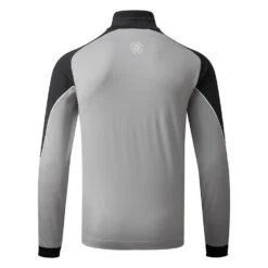 Galvin Green Daxton Insula Golf Pullover -Golf Sporting Goods Store Galvin Green AW22 DAXTON G124270 SHARKSKIN BLACK WHITE Back