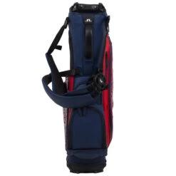 J.Lindeberg Play ST Golf Stand Bag 6 J.Lindeberg Play ST Golf Stand Bag -Golf Sporting Goods Store J Lindeberg Play ST Golf Stand Bag Swirl Red JL Navy Barbados Cherry 3