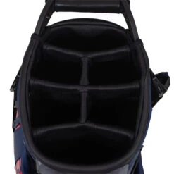 J.Lindeberg Play ST Golf Stand Bag 7 J.Lindeberg Play ST Golf Stand Bag -Golf Sporting Goods Store J Lindeberg Play ST Golf Stand Bag Swirl Red JL Navy Barbados Cherry 4