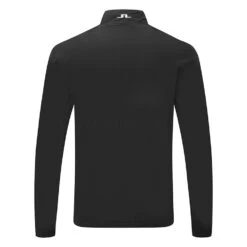 J.Lindeberg Ash Light Packable Golf Wind Jacket -Golf Sporting Goods Store J.Lindeberg SS22 Ash Light Packable Golf Jacket GMOW05618 9999 Code WTLIN024 M Black White Back
