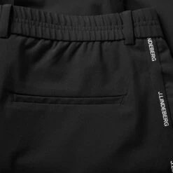 J.Lindeberg Stuart Stripe Golf Shorts -Golf Sporting Goods Store J.Lindeberg SS22 Stuart Stripe Golf Shorts GMPA05577 9999 Code TSLIN012 34 W Black detail