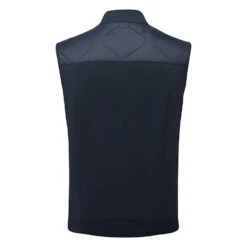 J.Lindeberg Quilt Hybrid Thermal Golf Wind Vest -Golf Sporting Goods Store J.Lindeberg SS23 Quilt Hybrid Wind Vest AMOW09220 6855 WTLIN054 Back