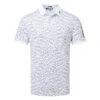 J.Lindeberg Tour Tech Print Golf Polo Shirt