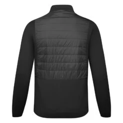 J.Lindeberg Kenny Hybrid Thermal Golf Wind Jacket 5 J.Lindeberg Kenny Hybrid Thermal Golf Wind Jacket -Golf Sporting Goods Store J.Lindenberg Kenny Hybrid Jacket AMOW08165 9999 WTLIN042 Black back