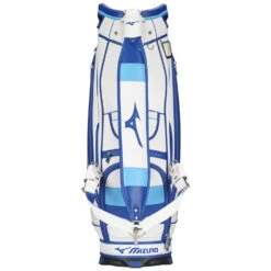 Mizuno Golf Tour Staff Bag White/Blue -Golf Sporting Goods Store Mizuno Golf Tour Staff Bag White Blue 3