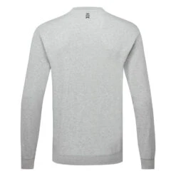 Nike Frank Crew Neck Golf Sweater -Golf Sporting Goods Store Nike AW22 TW Graphic Crew Neck Sweater DN1961 063 SWNIK259 S Grey Heather White Back