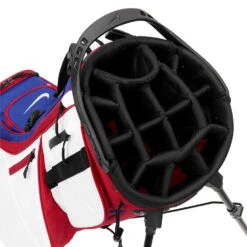 Nike Air Hybrid 2 Golf Stand Bag -Golf Sporting Goods Store Nike Air Hybrid 2 Stand Bag DR5132 679 Gym Red Dee Royal Silver 3