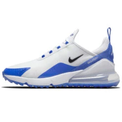 Nike Air Max 270G Golf Shoes 8 Nike Air Max 270G Golf Shoes -Golf Sporting Goods Store Nike Air Max 270 G Golf Shoes White Racer Blue Pure Platinum 3