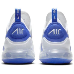 Nike Air Max 270G Golf Shoes 9 Nike Air Max 270G Golf Shoes -Golf Sporting Goods Store Nike Air Max 270 G Golf Shoes White Racer Blue Pure Platinum 4