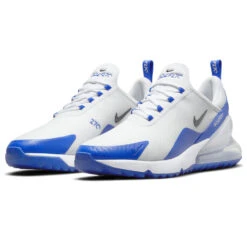 Nike Air Max 270G Golf Shoes 10 Nike Air Max 270G Golf Shoes -Golf Sporting Goods Store Nike Air Max 270 G Golf Shoes White Racer Blue Pure Platinum 5