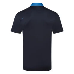 Ping Morten Golf Polo Shirt -Golf Sporting Goods Store Ping SS23 Morten Polo Shirt P03575 DN90 SHPIN351 Danube Navy Multi Back