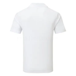 Puma Breakaway Golf Polo Shirt -Golf Sporting Goods Store Puma SS22 Breakaway Polo Shirt 535048 05 Code SHPUM600 M Bright White Marina Back