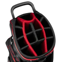 TaylorMade Tour Lite Golf Cart Bag -Golf Sporting Goods Store TaylorMade Tour Lite Golf Cart Bag Black Red 4