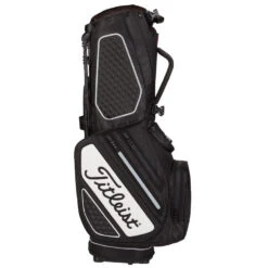 Titleist Tour Series Premium StaDry Golf Stand Bag -Golf Sporting Goods Store Titleist 2022 Tour Series Premium Stand StaDry Bag Black White3