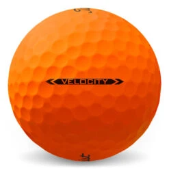 Titleist Velocity Matte Golf Balls -Golf Sporting Goods Store Titleist 2022 Velocity Golf Balls Orange 3