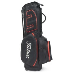 Titleist Players 5 StaDry Golf Stand Bag -Golf Sporting Goods Store Titleist 2023 Players 5 Stadry Stand Bag Black Black Red 3