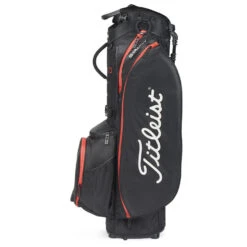 Titleist Players 5 StaDry Golf Stand Bag -Golf Sporting Goods Store Titleist 2023 Players 5 Stadry Stand Bag Black Black Red 5