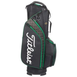Titleist Cart 14 SE Shamrock Golf Cart Bag 8 Titleist Cart 14 SE Shamrock Golf Cart Bag -Golf Sporting Goods Store Titleist Cart 14 Shamrock Golf Cart Bag Black Green 3