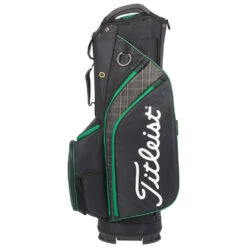 Titleist Cart 14 SE Shamrock Golf Cart Bag 10 Titleist Cart 14 SE Shamrock Golf Cart Bag -Golf Sporting Goods Store Titleist Cart 14 Shamrock Golf Cart Bag Black Green 5