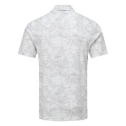 TravisMathew Stay On Target Golf Polo Shirt -Golf Sporting Goods Store Travis Mathew SS21 Stay On Target Golf Polo Shirt 1MW104 Code SHTRA045 White Back