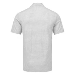 TravisMathew Time Will Tell Golf Polo Shirt -Golf Sporting Goods Store Travis Mathew SS21 Time Will Tell Golf Polo Shirt 1MW105 Code SHTRA041 Heather Light Grey back