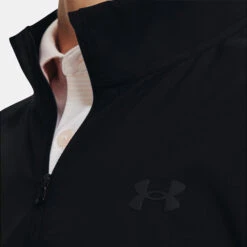 Under Armour Storm Windstrike 1/2 Zip Golf Wind Top 10 Under Armour Storm Windstrike 1/2 Zip Golf Wind Top -Golf Sporting Goods Store Under Armour AW22 Storm Windstrike 1 2 Zip Wind Top 1370156 001 WTUND084 S Black Jet Gray Model 2