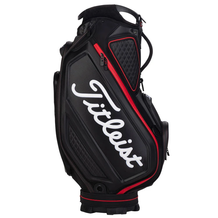 Titleist Jet Black Golf Tour Staff Bag 4 Titleist Jet Black Golf Tour Staff Bag - Image 4